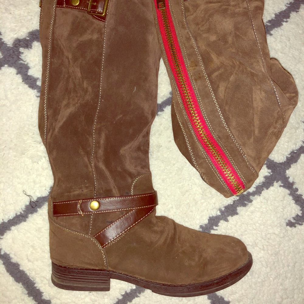 Tall Zip Boots